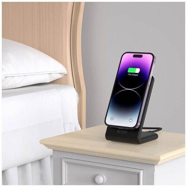 Wireless Charger 15W Magnetic MagSafe Tech-Protect QI15W-A23 black 9490713934357