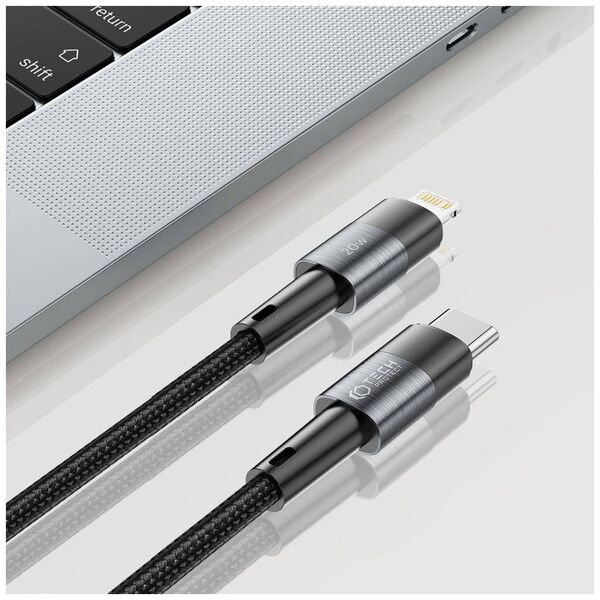 Cable 3A 20W 2m PD USB-C - Lightning Tech-Protect UltraBoost grey 9490713934111