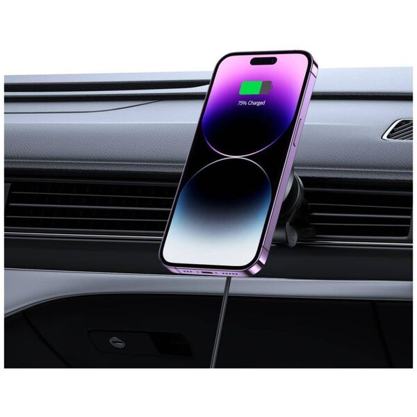 Wireless Vent Car Mount 15W MagSafe Tech-Protect MM15W-V5 black 9490713934739