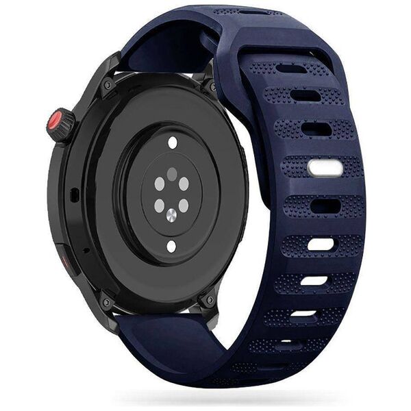 Strap for SAMSUNG GALAXY WATCH 4 (40MM) / (44MM) / GALAXY WATCH 4 CLASSIC (42MM) / (46MM) / GALAXY WATCH 5 (40MM) / (44MM) / GALAXY WATCH 5 PRO (45MM) Tech-Protect Iconband Line navy blue 9490713936092