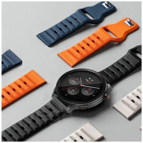 Strap for SAMSUNG GALAXY WATCH 4 (40MM) / (44MM) / GALAXY WATCH 4 CLASSIC (42MM) / (46MM) / GALAXY WATCH 5 (40MM) / (44MM) / GALAXY WATCH 5 PRO (45MM) Tech-Protect Iconband Line navy blue 9490713936092