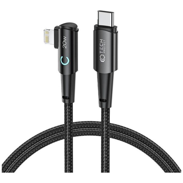 Cable PD 20W 3A 1m USB - Lightning Tech-Protect Ultraboost ”L” grey 9490713935330