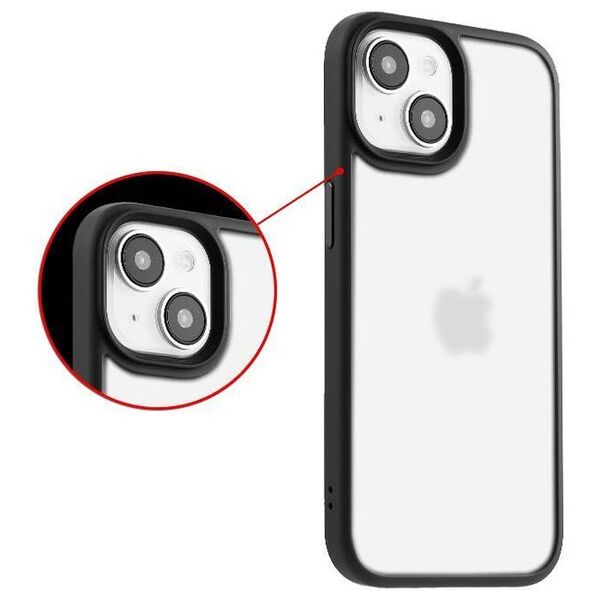 Case APPLE IPHONE 15 PRO MX Ribbed Cam black 5901313091295