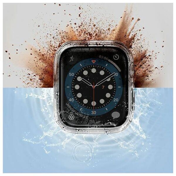 Case APPLE WATCH 7 / 8 (45MM) UNIQ Nautic transparent 8886463684665