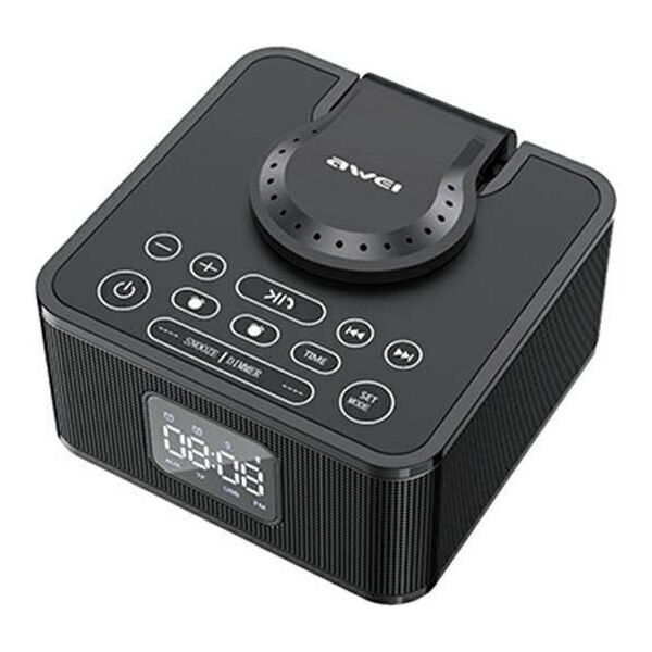 AWEI Bluetooth Speaker + Inductive Charger (Y332) black 6954284015523