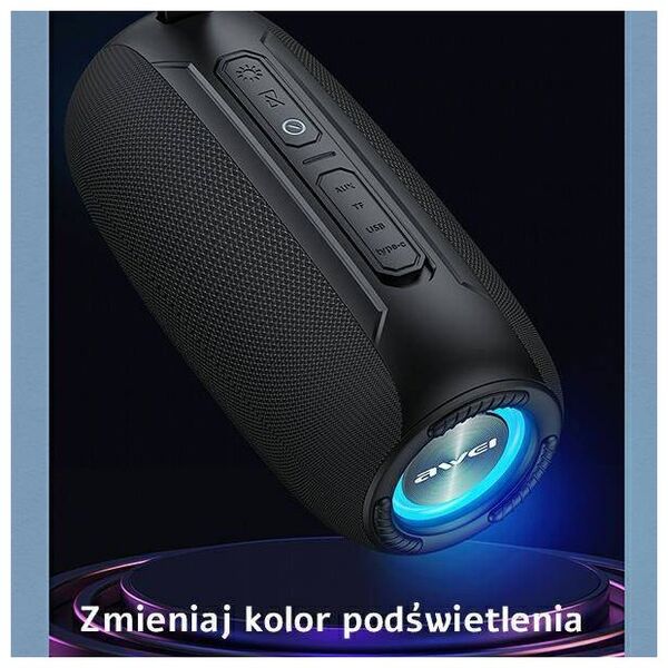 AWEI 20W Bluetooth speaker (Y370) black 6954284004787