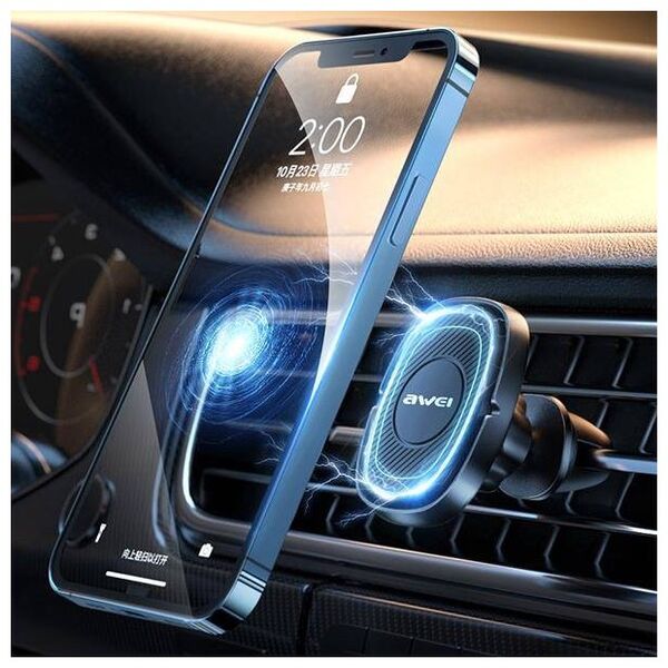 Magnetic Car Holder for AWEI Ventilation Grille (X21) black 6954284001083
