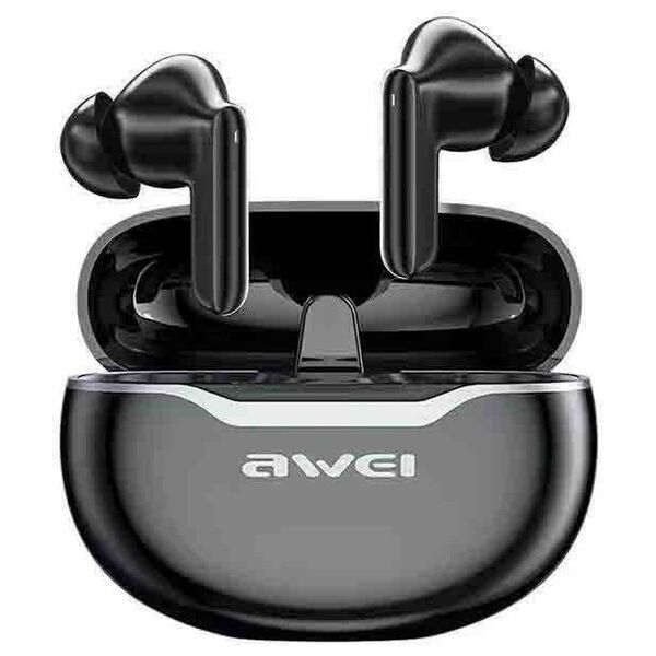 ENC Bluetooth 5.3 Headphones + AWEI Docking Station (T50) black 6954284004077