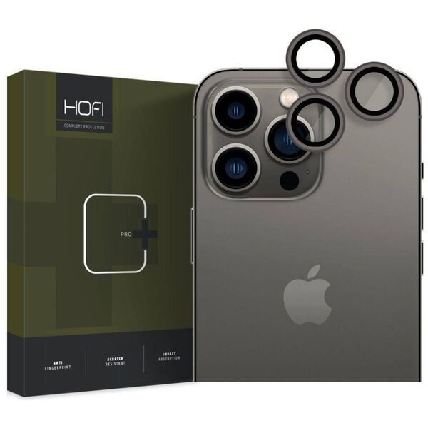 Camera Cover APPLE IPHONE 15 PRO / 15 PRO MAX HOFI AluCam Pro+ black 9319456604504