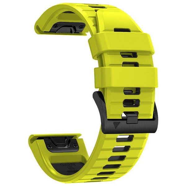 Strap for GARMIN FENIX 3 / 5X / 3HR / 5X PLUS / 6X / 6X PRO / 7X Tech-Protect IconBand lime-black 9319456605129