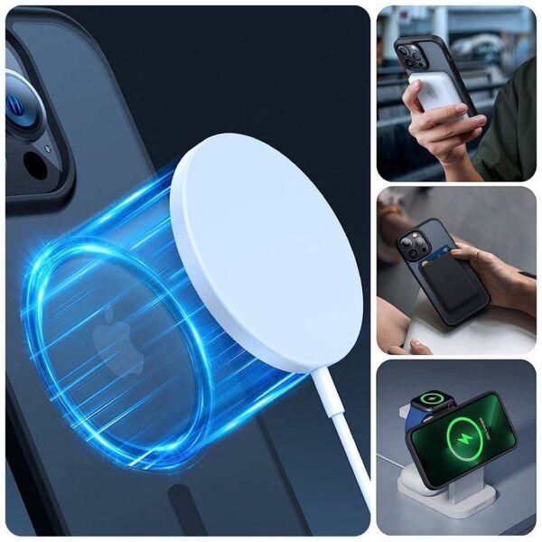 Case APPLE IPHONE 15 PRO MAX Tech-Protect Magmat MagSafe black 9490713936528