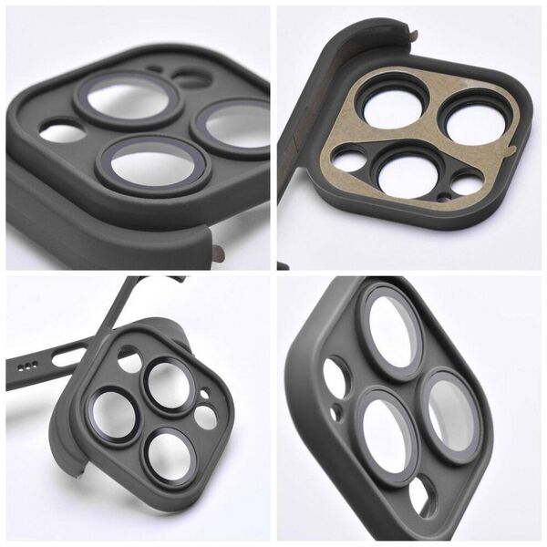 Case IPHONE 12 Edge and Lens Protector black 5904161140894