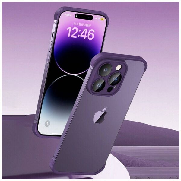 Case IPHONE 12 Edge and Lens Protector black 5904161140894