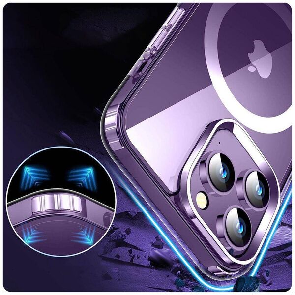 Case APPLE IPHONE 15 PRO MAX Tech-Protect FlexAir Hybrid MagSafe transparent 9490713936634