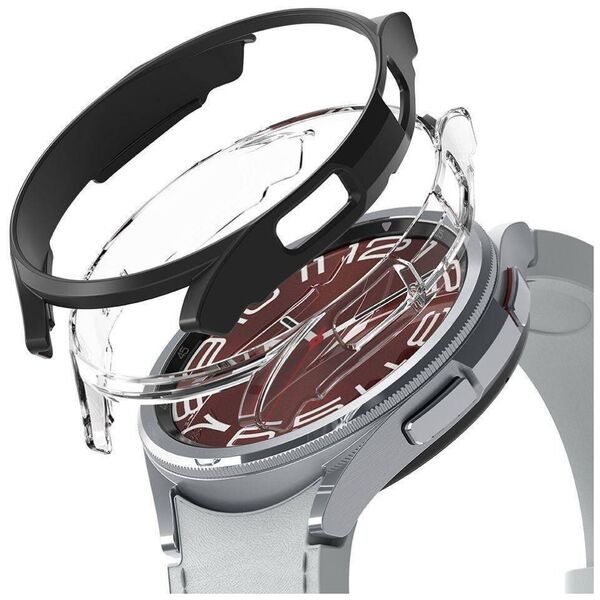 Case SAMSUNG GALAXY WATCH 6 CLASSIC (43MM) Ringke Slim 2-pack black transparent 8809919306294