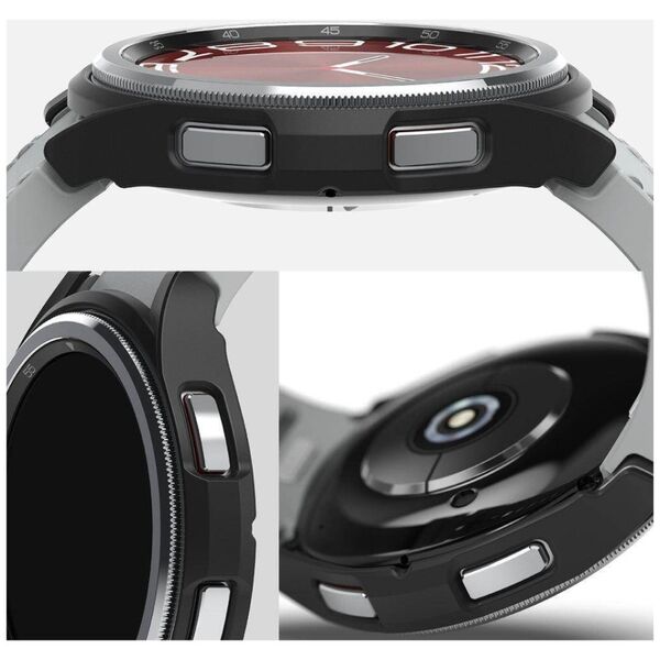 Case SAMSUNG GALAXY WATCH 6 CLASSIC (43MM) Ringke Slim 2-pack black transparent 8809919306294