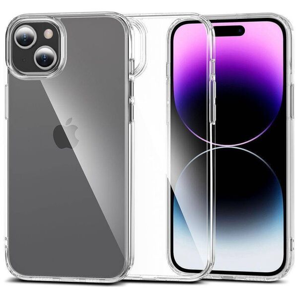 Case APPLE IPHONE 15 PLUS Tech-Protect Flexair Hybrid transparent 9490713936726