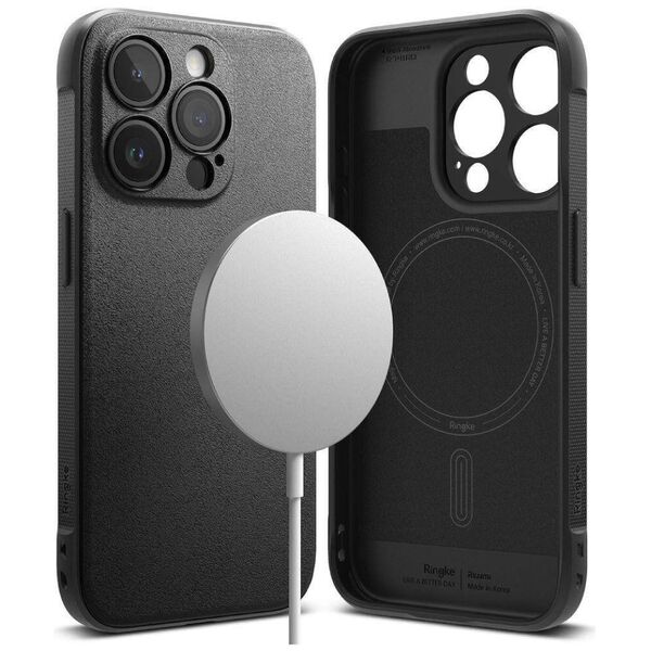 Case APPLE IPHONE 15 PRO Ringke Onyx MagSafe black 8809919307802