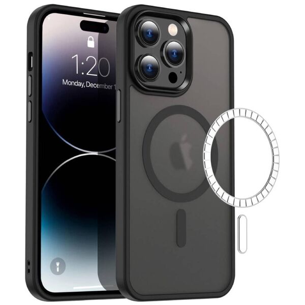Case IPHONE 14 PRO MAX Matt MagSafe black 5904161142669