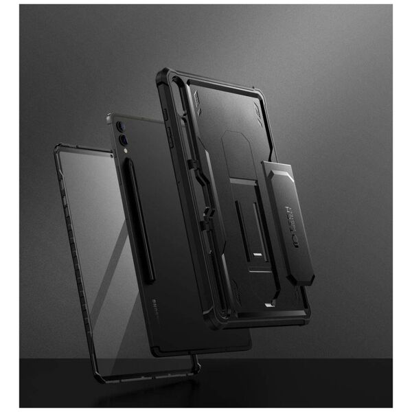 Case SAMSUNG GALAXY TAB S9+ 12.4 Tech-Protect Kevlar Pro black 9319456605457
