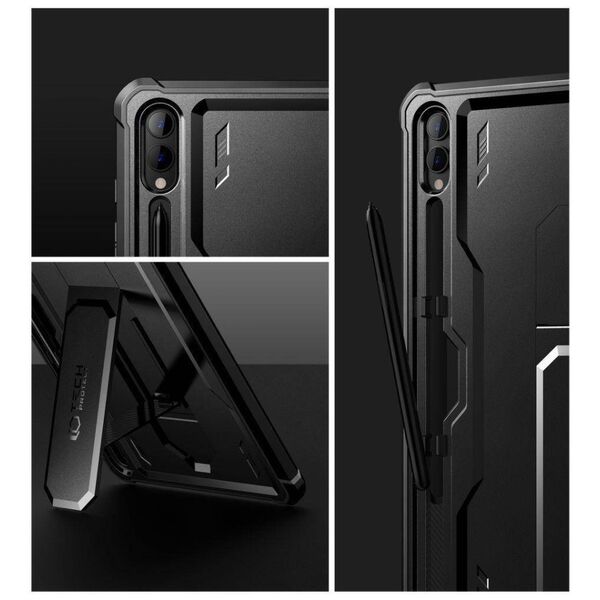 Case SAMSUNG GALAXY TAB S9+ 12.4 Tech-Protect Kevlar Pro black 9319456605457