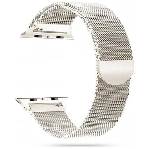 Strap for APPLE WATCH 4 / 5 / 6 / 7 / 8 / SE / ULTRA (42 / 44 / 45 / 49 MM) Tech-Protect Milaneseband Starlight 9319456607239