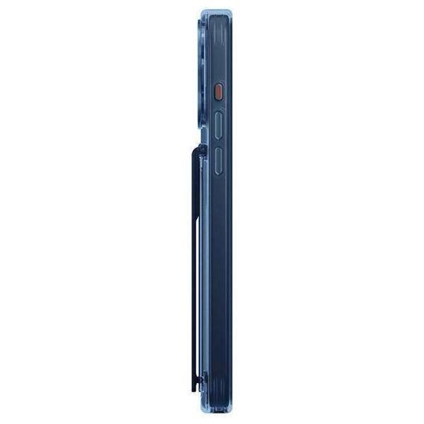 Case APPLE IPHONE 15 PRO UNIQ Heldro Mount with Stand blue 8886463685556