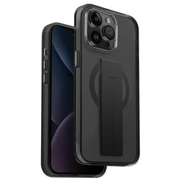 Original Case APPLE IPHONE 15 PRO MAX UNIQ Heldro Mag Magclick Charging black 8886463687154