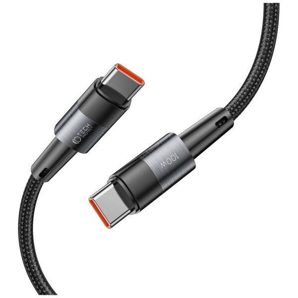 Cable 5A PD100W 2m USB-C - USB-C Tech-Protect Ultraboost grey 9319456606133