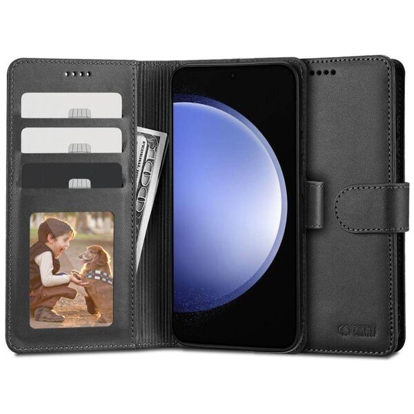Case SAMSUNG GALAXY S23 FE Tech-Protect Wallet black 9319456607086