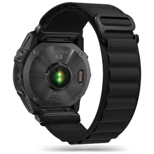 Strap for GARMIN FENIX 3 / 5X / 3HR / 5X PLUS / 6X / 6X PRO / 7X Tech-Protect Nylon Pro black 9319456607758