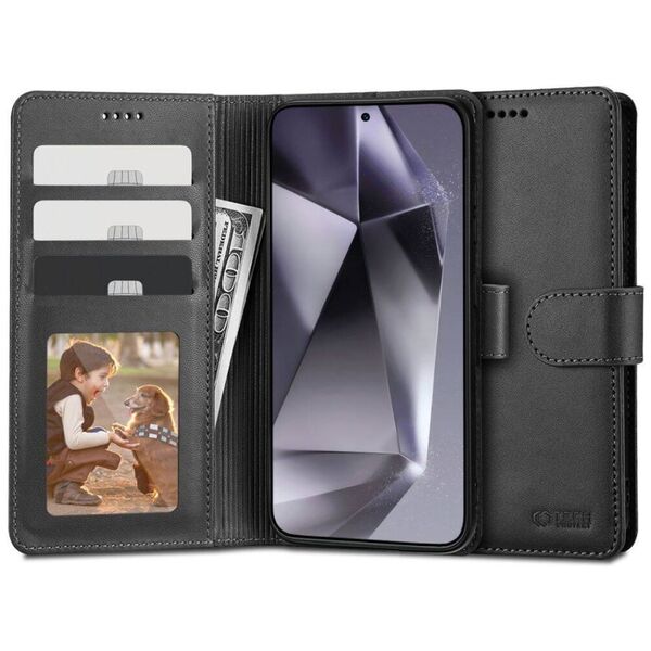 Case SAMSUNG GALAXY S24 ULTRA Tech-Protect Wallet black 5906203690565