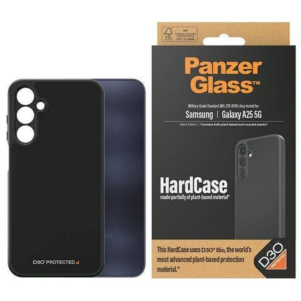 Case SAMSUNG GALAXY A25 5G PanzerGlass HardCase 3x Military grade transparent 5711724004681