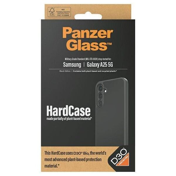 Case SAMSUNG GALAXY A25 5G PanzerGlass HardCase 3x Military grade transparent 5711724004681