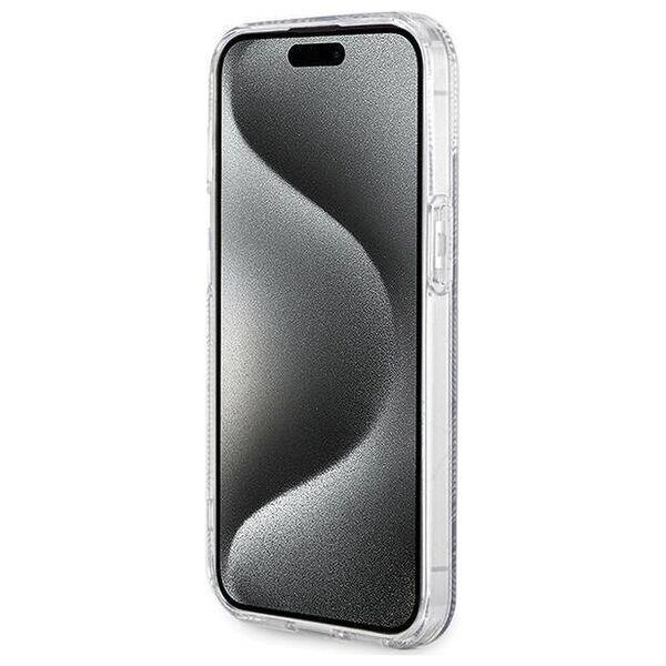 Original Case IPHONE 13 / 14 / 15 Guess hardcase IML GCube MagSafe (GUHMP15SHGCUSTGK) black 3666339221843