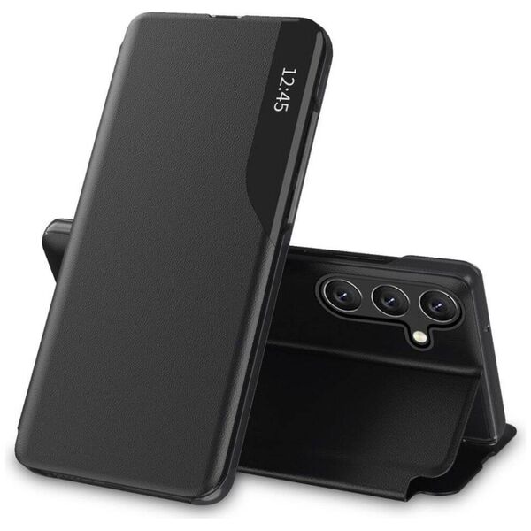 Case SAMSUNG GALAXY A55 5G Tech-Protect Smart View black 5906203692132