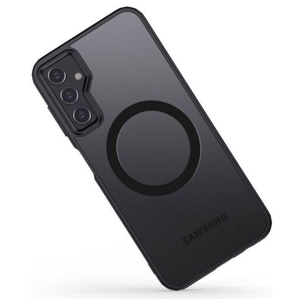 Case SAMSUNG GALAXY A55 5G Tech-Protect Magmat MagSafe Matte black 5906203692255