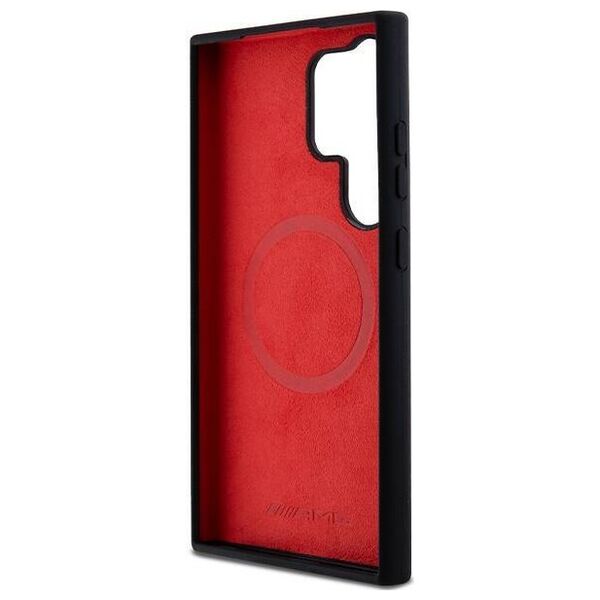 Original Case SAMSUNG GALAXY S24 ULTRA AMG Hardcase Silicone Carbon Pattern (AMHMS24L23SMRK) black 3666339241742