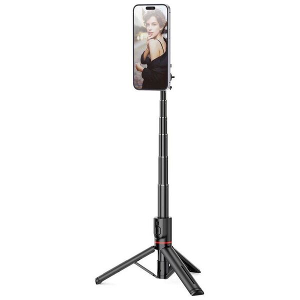 Selfie Stick Tripod Bluetooth MagSafe Tech-Protect L06S black 5906203691241
