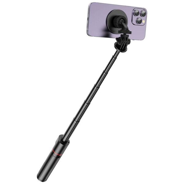 Selfie Stick Tripod Bluetooth MagSafe Tech-Protect L06S black 5906203691241