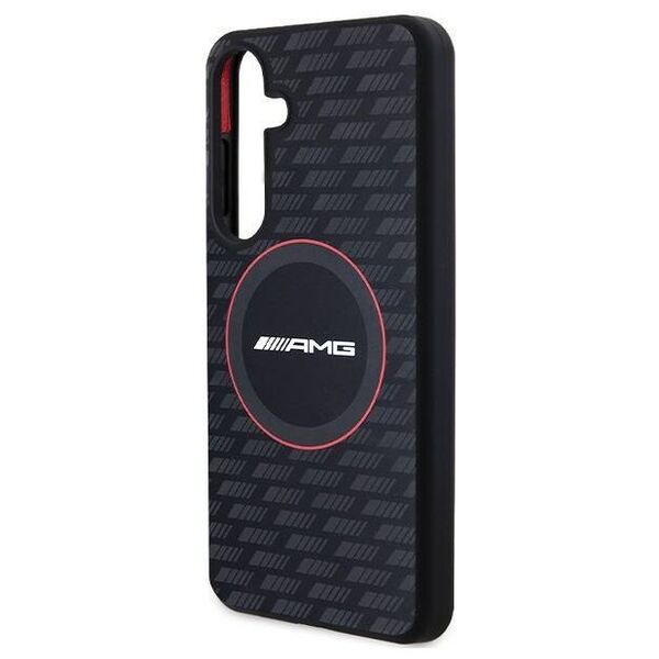 Original Case SAMSUNG GALAXY S24+ AMG Hardcase Silicone Carbon Pattern MagSafe (AMHMS24M23SMRK) black 3666339241735
