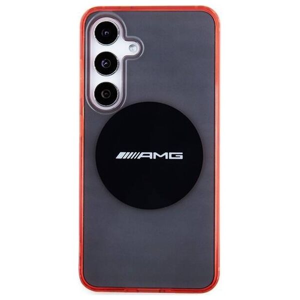 Original Case SAMSUNG GALAXY S24 AMG Hardcase Transparent Bicolor MagSafe (AMHMS24S23HBCK) black 3666339246716