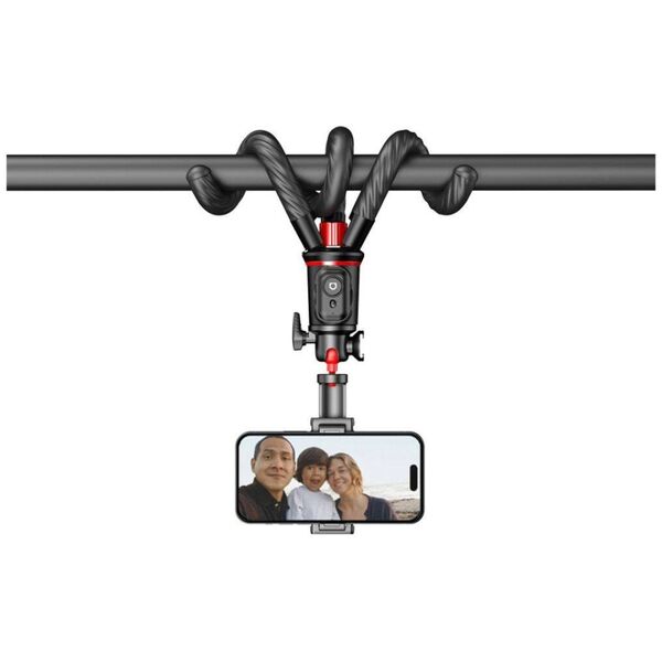 Selfie Stick Tripod Flexible Bluetooth Tech-Protect L07S black 5906203691258