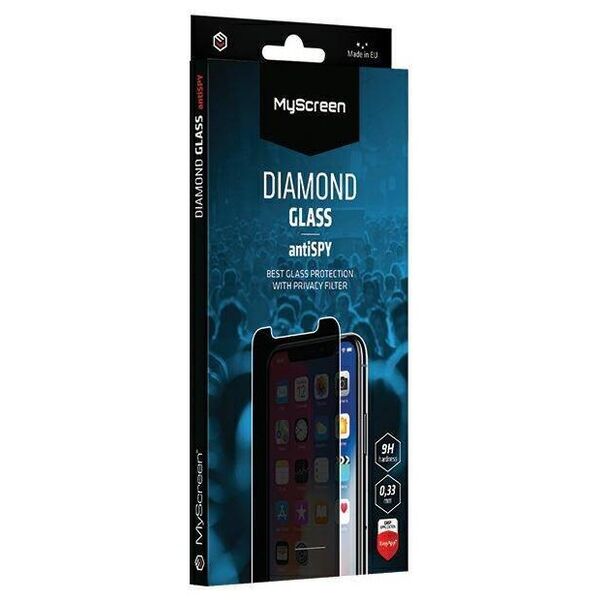 Tempered Glass SAMSUNG GALAXY S24 MyScreen antiSPY Diamond Glass Clear 5904433230940