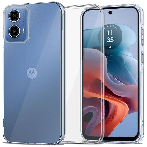 Case MOTOROLA MOTO G34 5G Tech-Protect FlexAir Crystal transparent 5906203691432