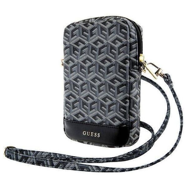 Bag Guess Zip GCube Bottom Stripe (GUWBZPGCSPGK) black 3666339210656