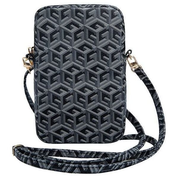 Bag Guess Zip GCube Bottom Stripe (GUWBZPGCSPGK) black 3666339210656