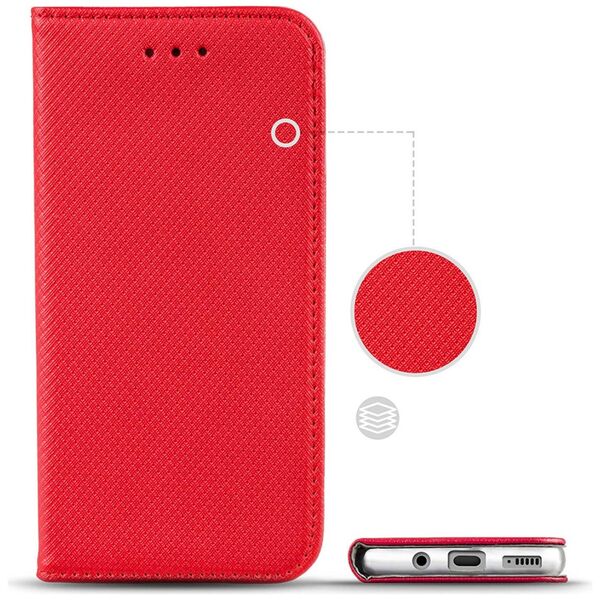 Case HUAWEI NOVA 10 SE Flip Magnet red 5903396192807