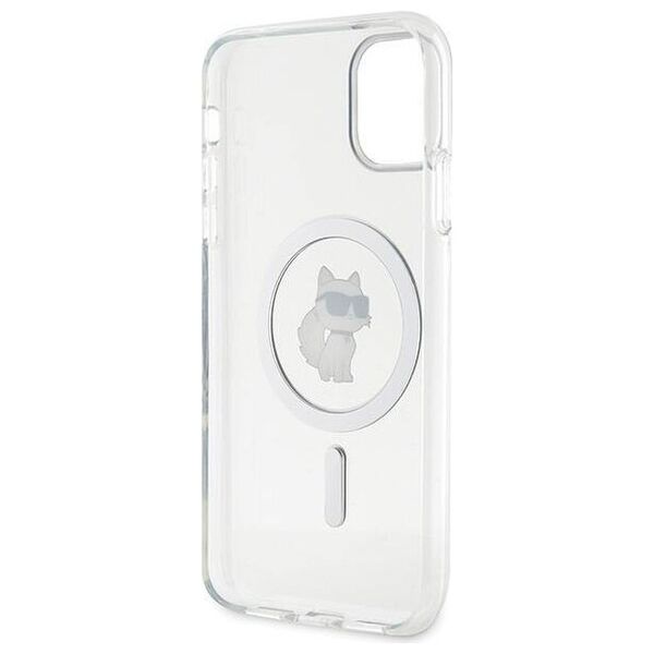 Original Case IPHONE 11 Karl Lagerfeld Hardcase IML Choupette MagSafe (KLHMN61HFCCNOT) transparent 3666339162313