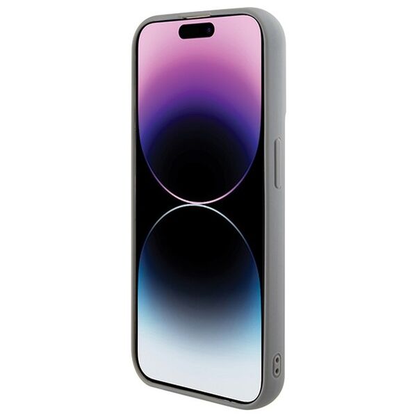 Guess case for iPhone 15 Pro Max 6,7&quot; GUHCP15XPSFDGSS silver HC Sequin Script Metal 3666339173180